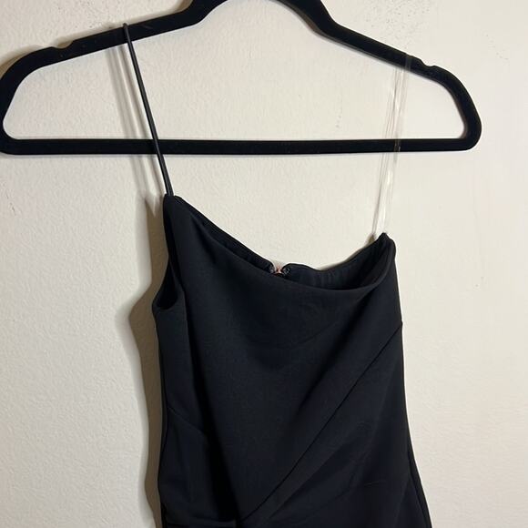 Nookie Lust One Shoulder Midi Dress in Black Size XS - Picture 3 of 9